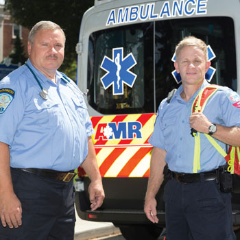 David Zienka, Paramedic and Joe Woods, EMT